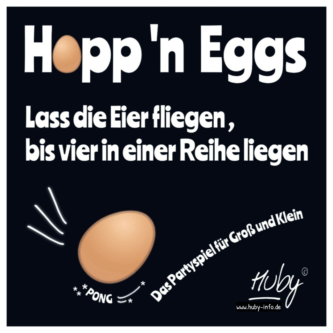 'Lass die Eier fliegen, bis vier in einer Reihe liegen' Die besten Spiele sind die simplesten!